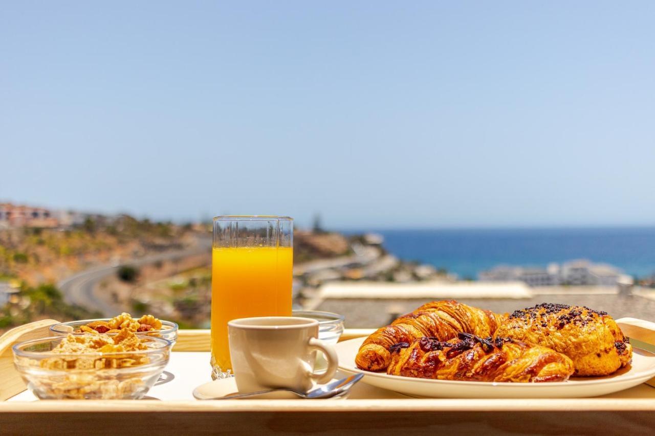 Increible Terraza Con Vistas Al Mar En San Agustin Lejlighed Eksteriør billede